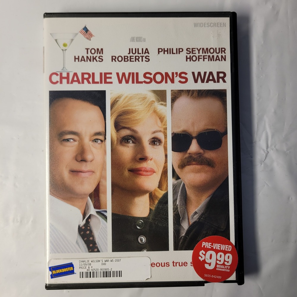 Universal Studios Charlie‎ Wilson's War DVD Widescreen Tom Hanks Julia Roberts